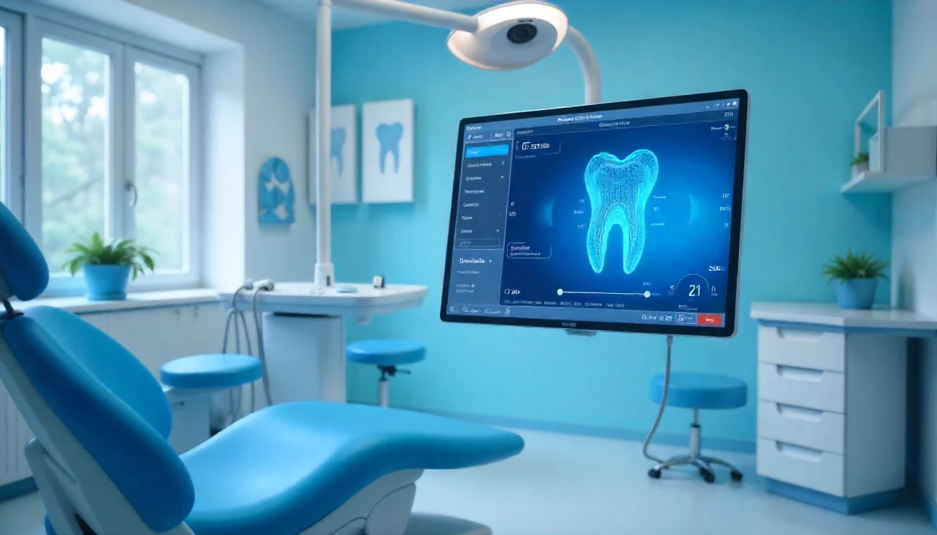 Modern dental clinic interior